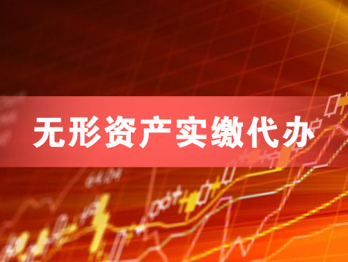 酒泉无形资产实缴资本代办