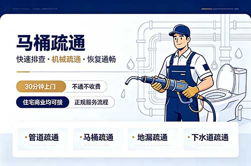酒泉马桶疏通