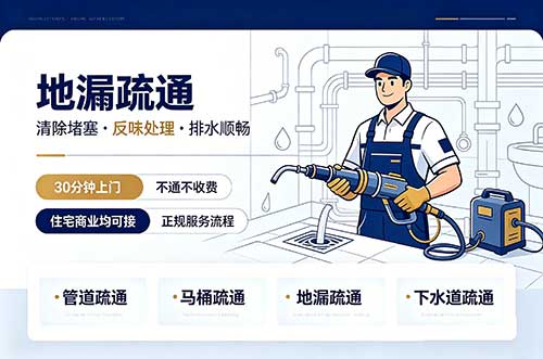 酒泉地漏疏通